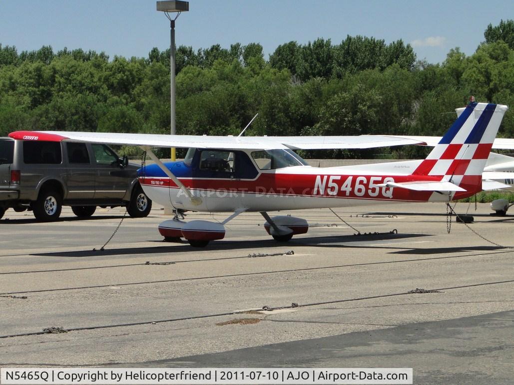 N5465Q, 1972 Cessna 150L C/N 15073365, Parked south of the runway