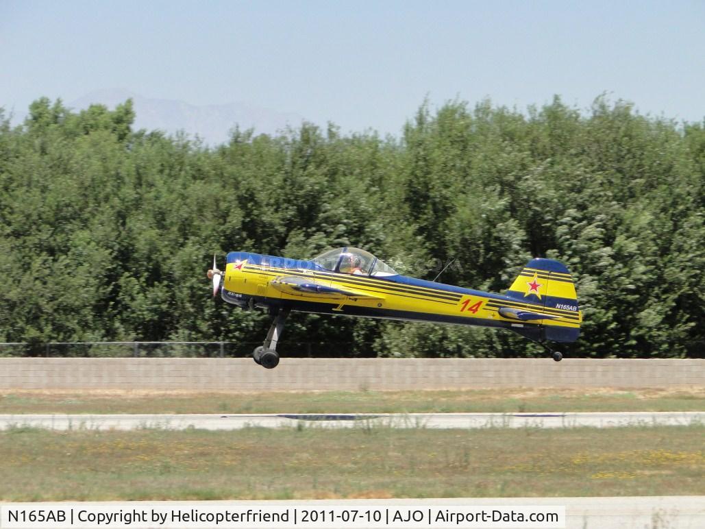 N165AB, Yakovlev Yak-55 C/N Not found  N165AB, Landing on runway 25