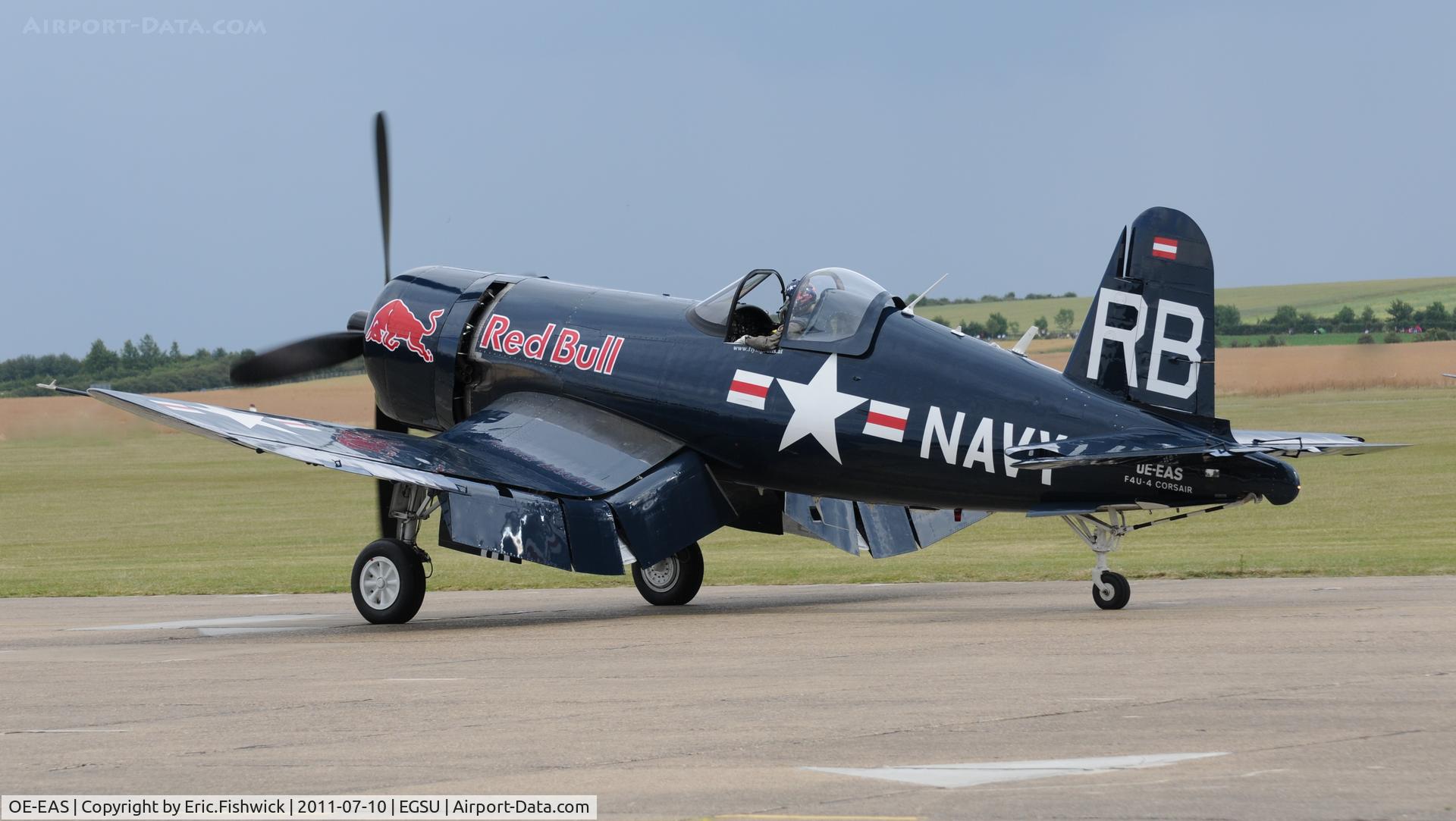 OE-EAS, 1945 Vought F4U-4 Corsair C/N 9149, OE-EAS at another excellent Flying Legends Air Show (July 2011)