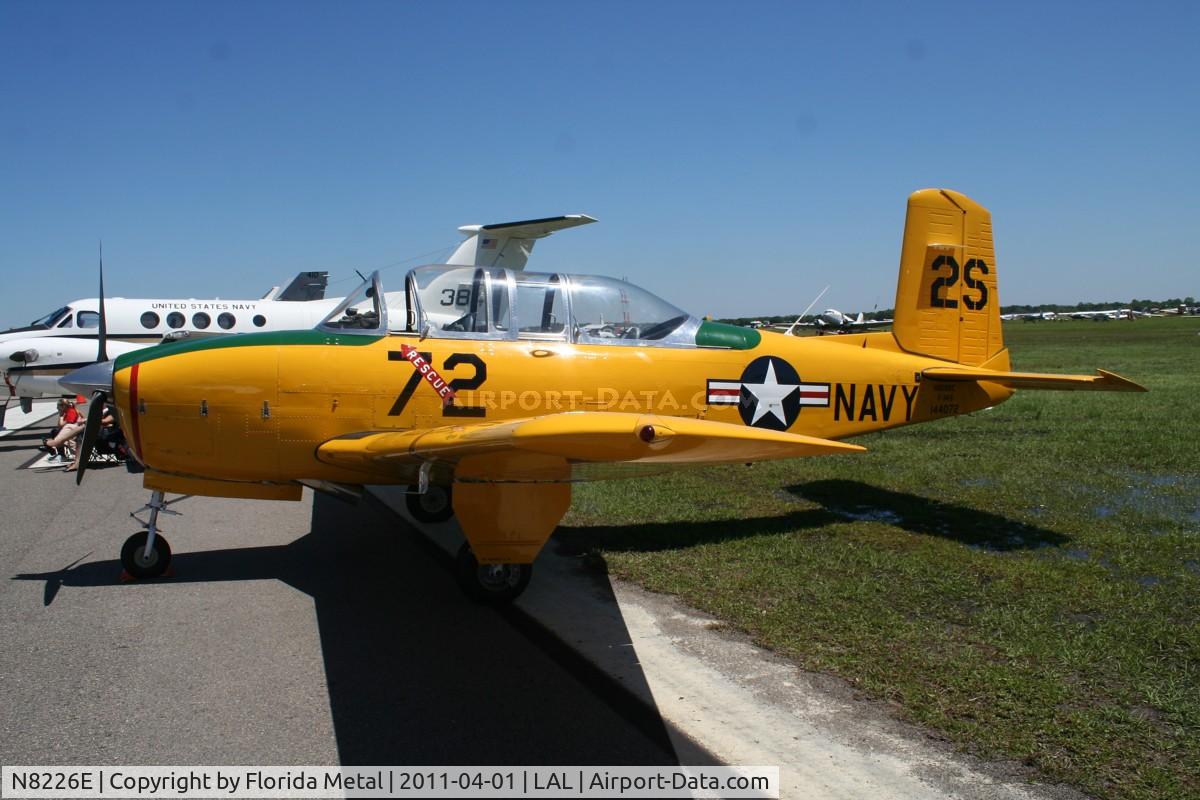 N8226E, 1957 Beech D-45 Mentor C/N BG-379, T-34 Mentor