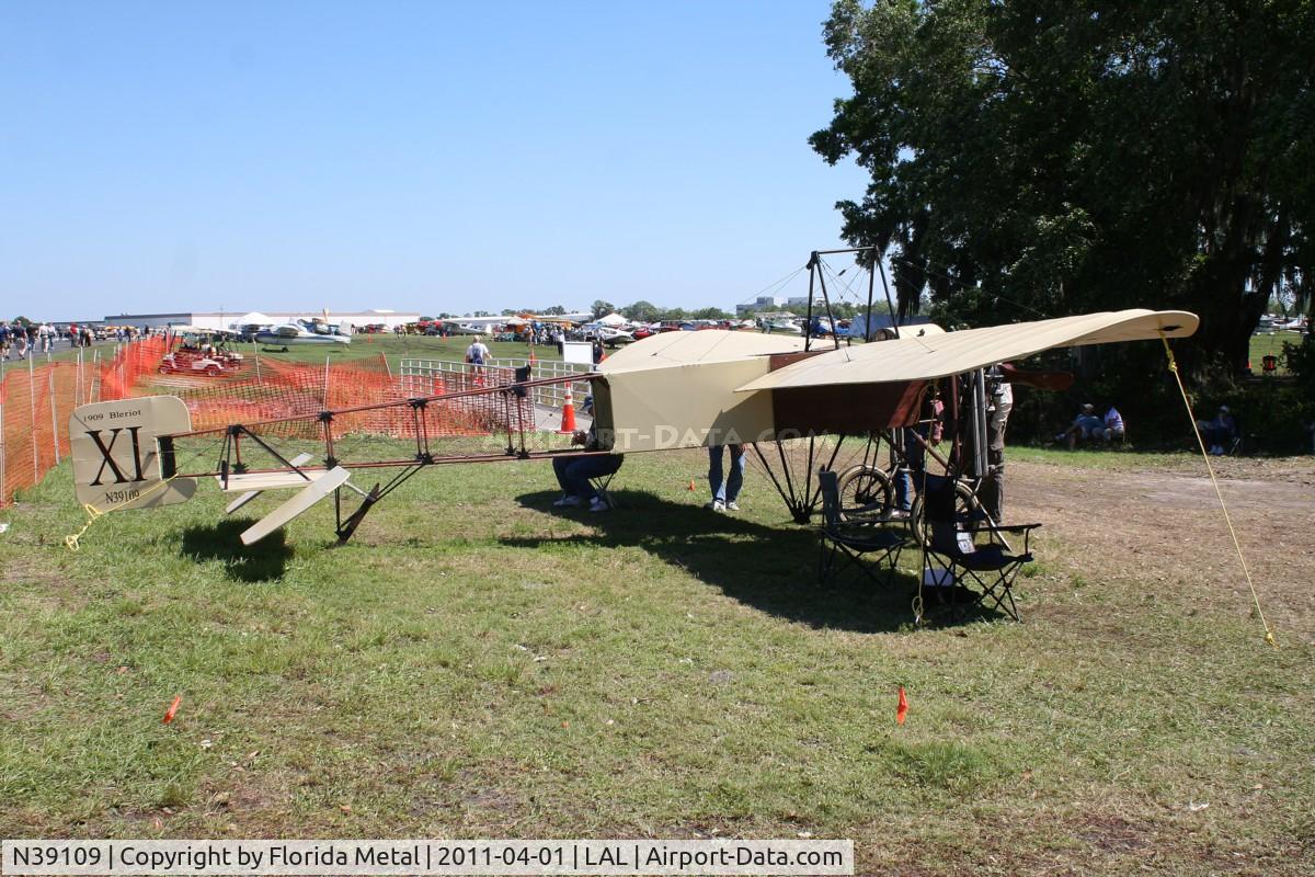 N39109, 2009 Bleriot XI Replica C/N AB3, Bleriot XI replica