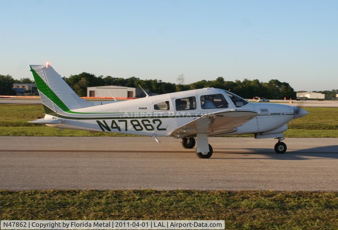 N47862, 1977 Piper PA-28R-201T Cherokee Arrow III C/N 28R-7803030, PA-28R-201T