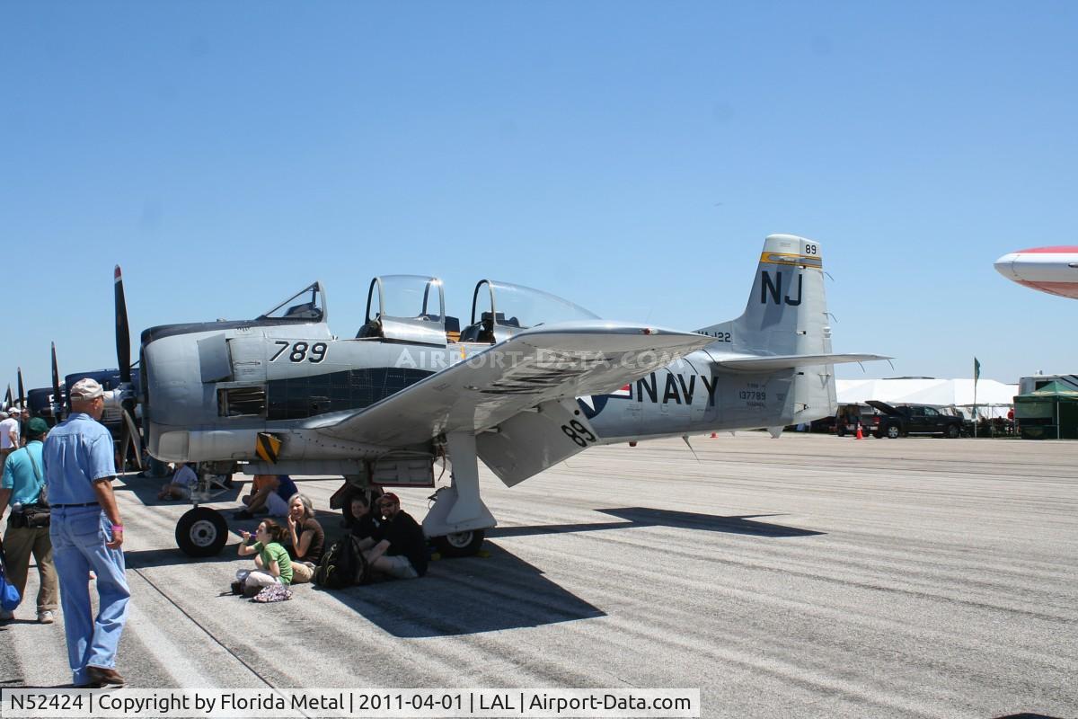 N52424, 1954 North American T-28B Trojan C/N 200-152 (137789), T-28B