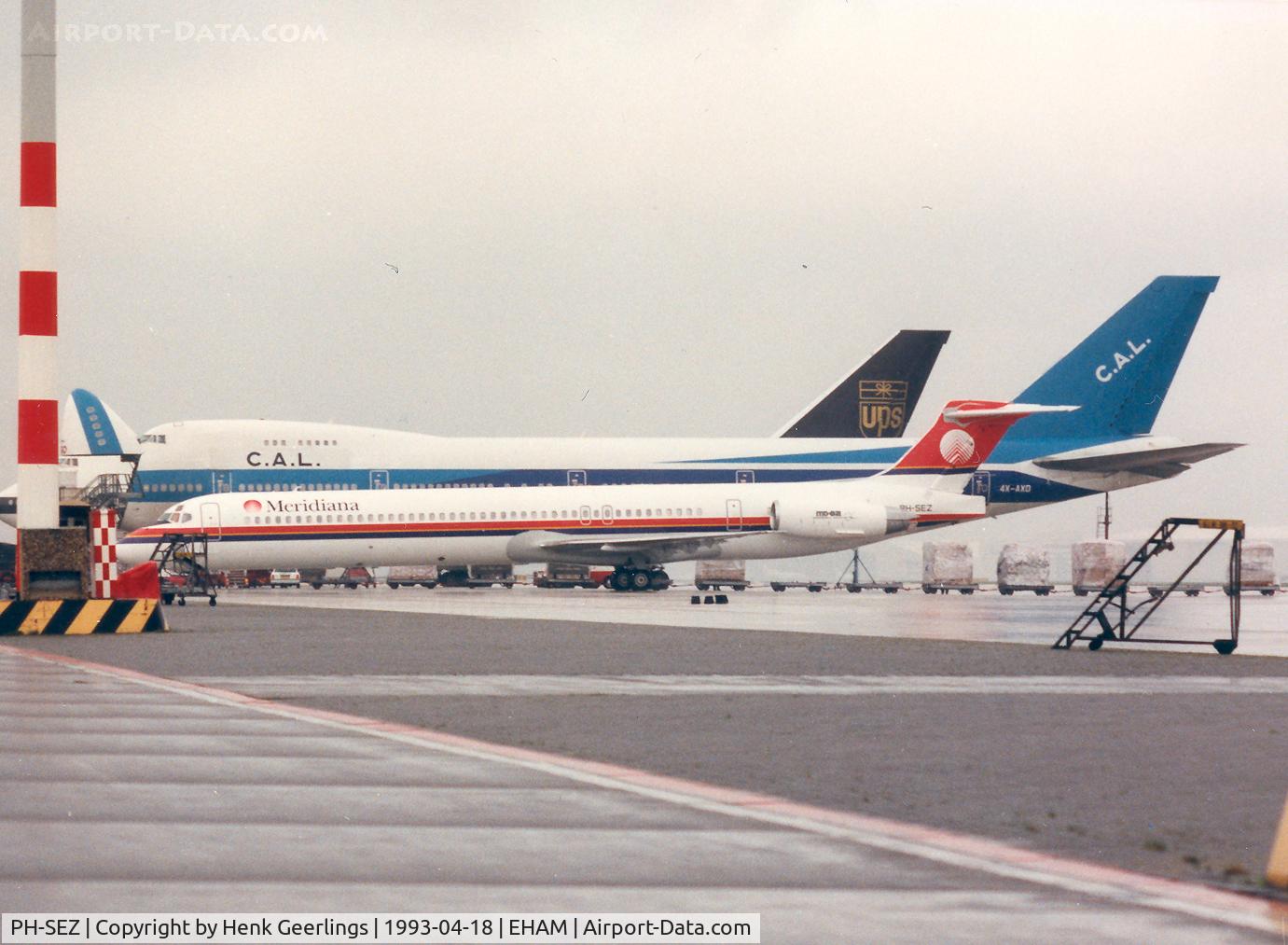 PH-SEZ, 1991 McDonnell Douglas MD-82 (DC-9-82) C/N 49903, Meridiana