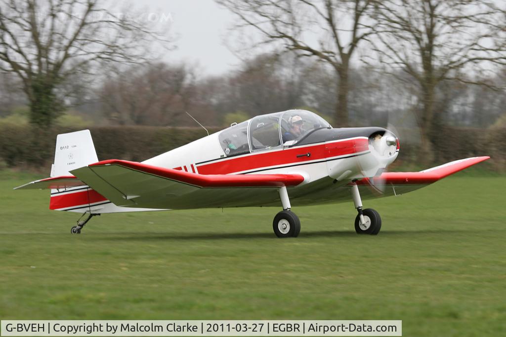 G-BVEH, 1964 Jodel D-112 C/N 1294, Jodel D112 at Breighton Airfield in March 2011.