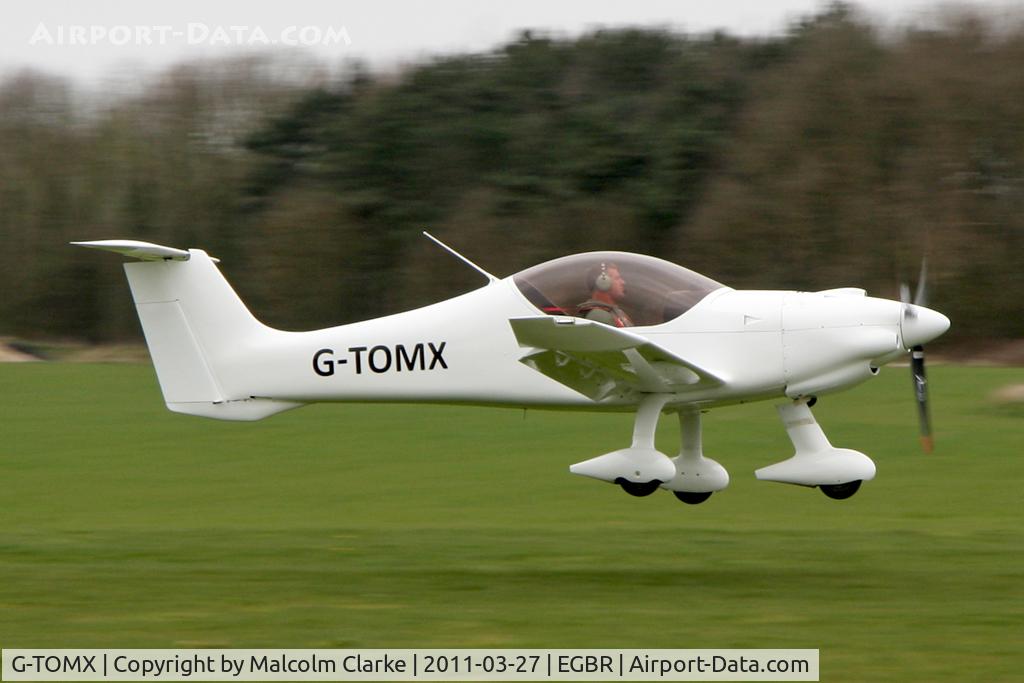 G-TOMX, 2009 Dyn'Aero MCR-01 VLA Sportster C/N PFA 301-14624, Dyn'Aero MCR-01 Sportster at Breighton Airfield in March 2001.