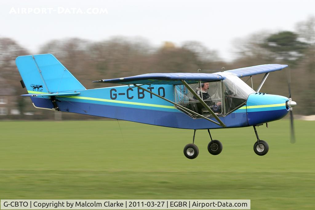 G-CBTO, 2002 Rans S-6ES Coyote II C/N PFA 204-13910, Rans S-6ES-TR Coyote II at Breighton Airfield in March 2011.
