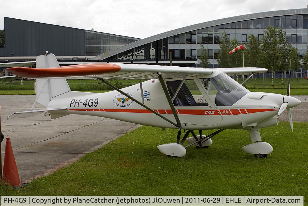 PH-4G9, 2010 Comco Ikarus C42B C/N 1007-7113, Spotted at Aviodrome Lelystad - Netherlands.