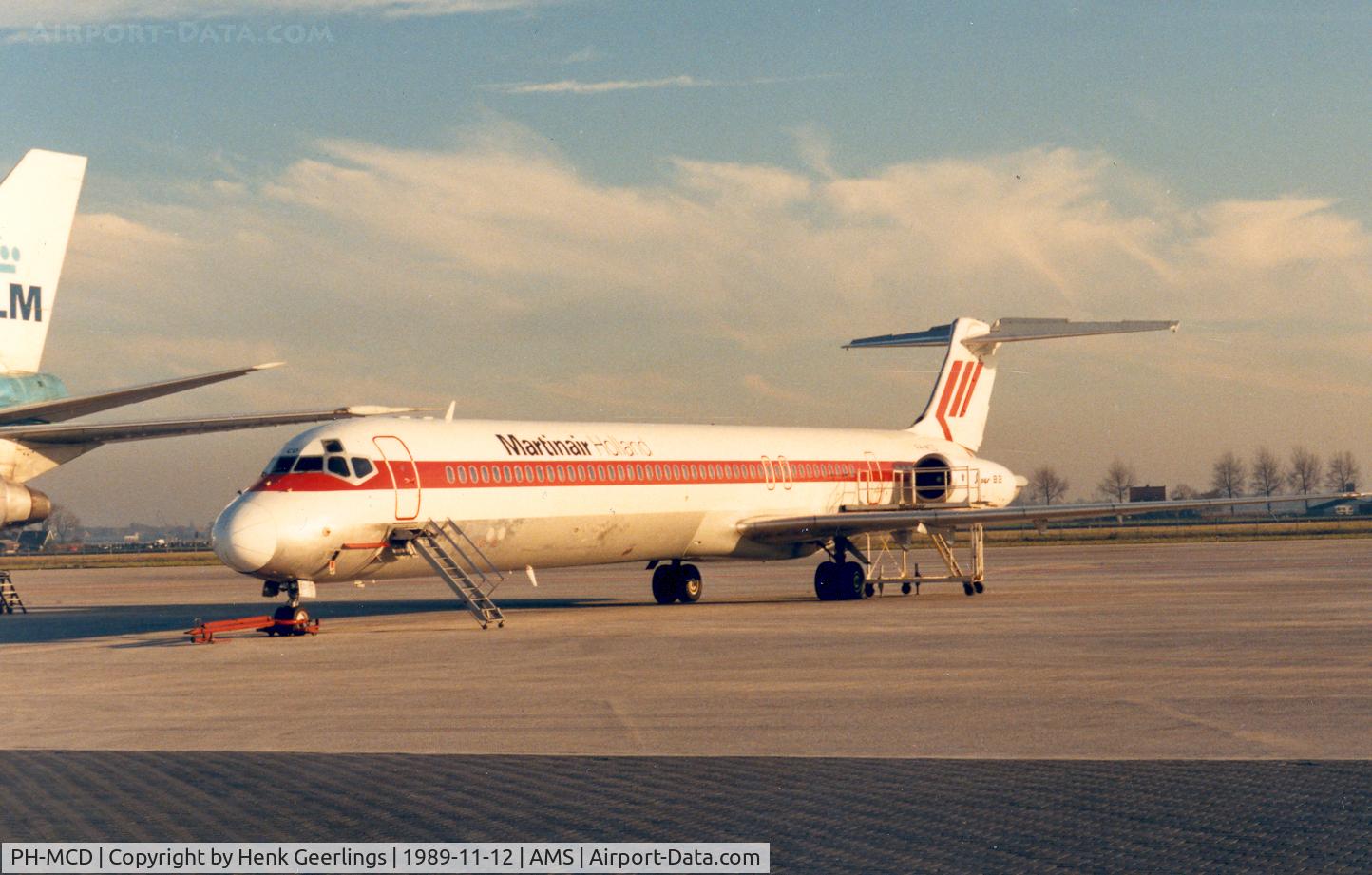 PH-MCD, 1983 McDonnell Douglas MD-82 (DC-9-82) C/N 48022, Martinair Holland