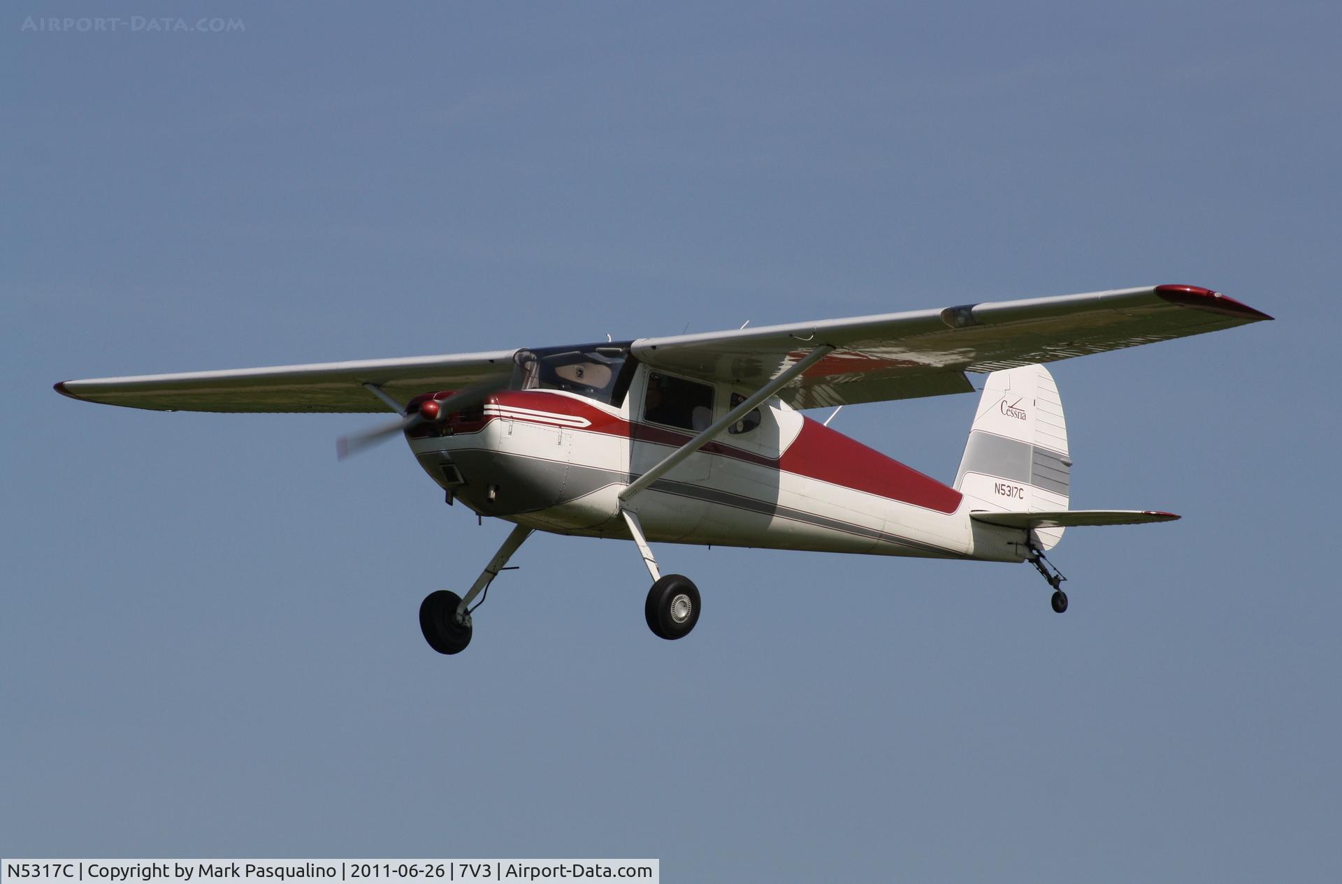N5317C, 1950 Cessna 140A C/N 15437, Cessna 140A