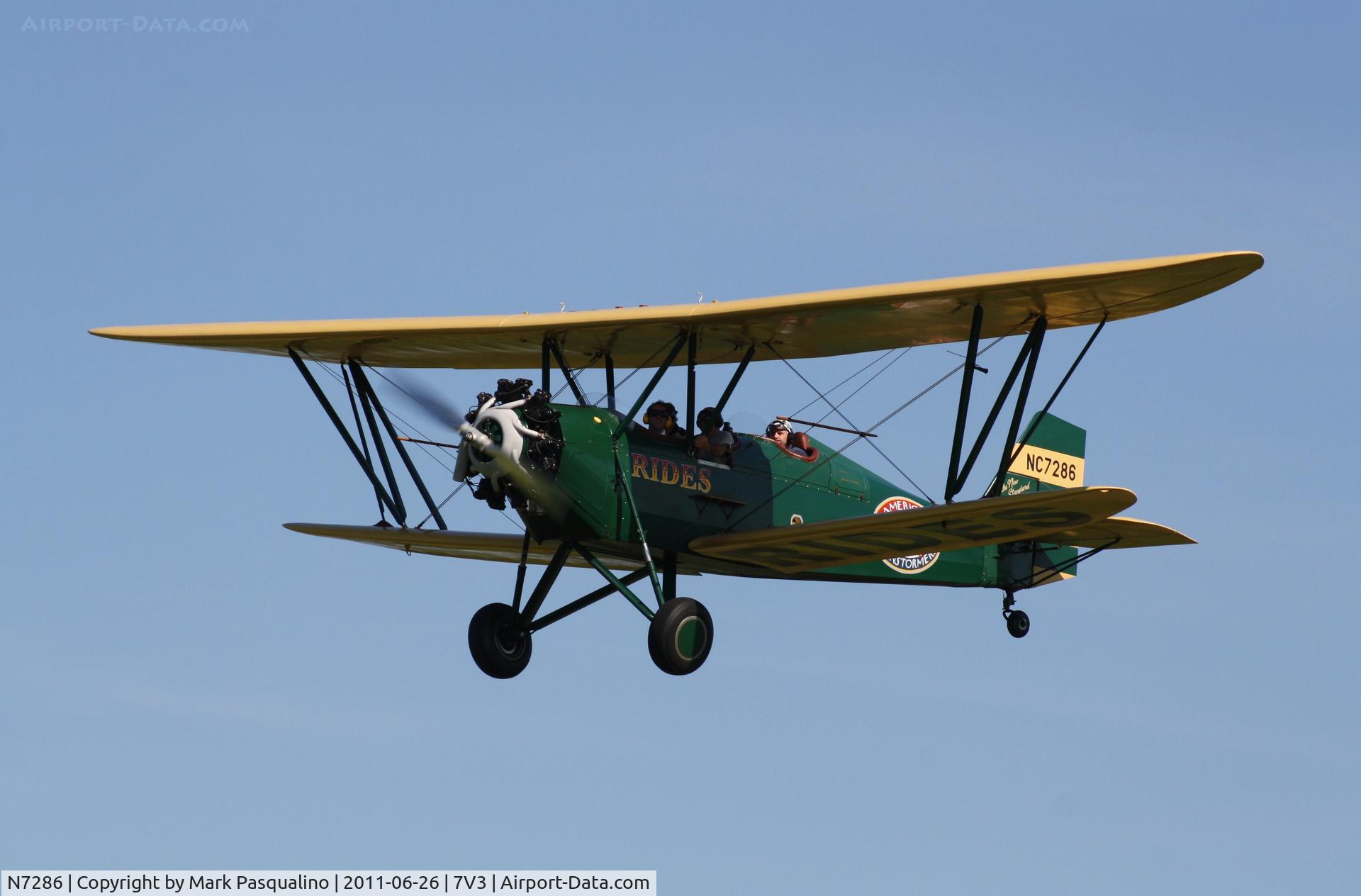 N7286, 1941 New Standard D-25A C/N 167W, New Standard D-25A