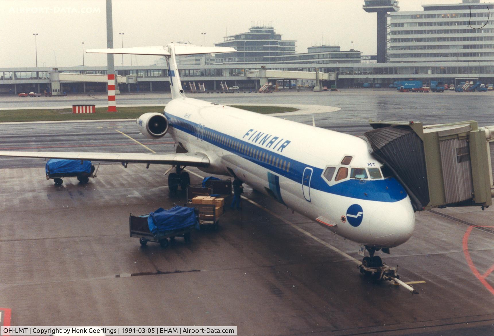 OH-LMT, 1989 McDonnell Douglas MD-82 (DC-9-82) C/N 49877, Finnair