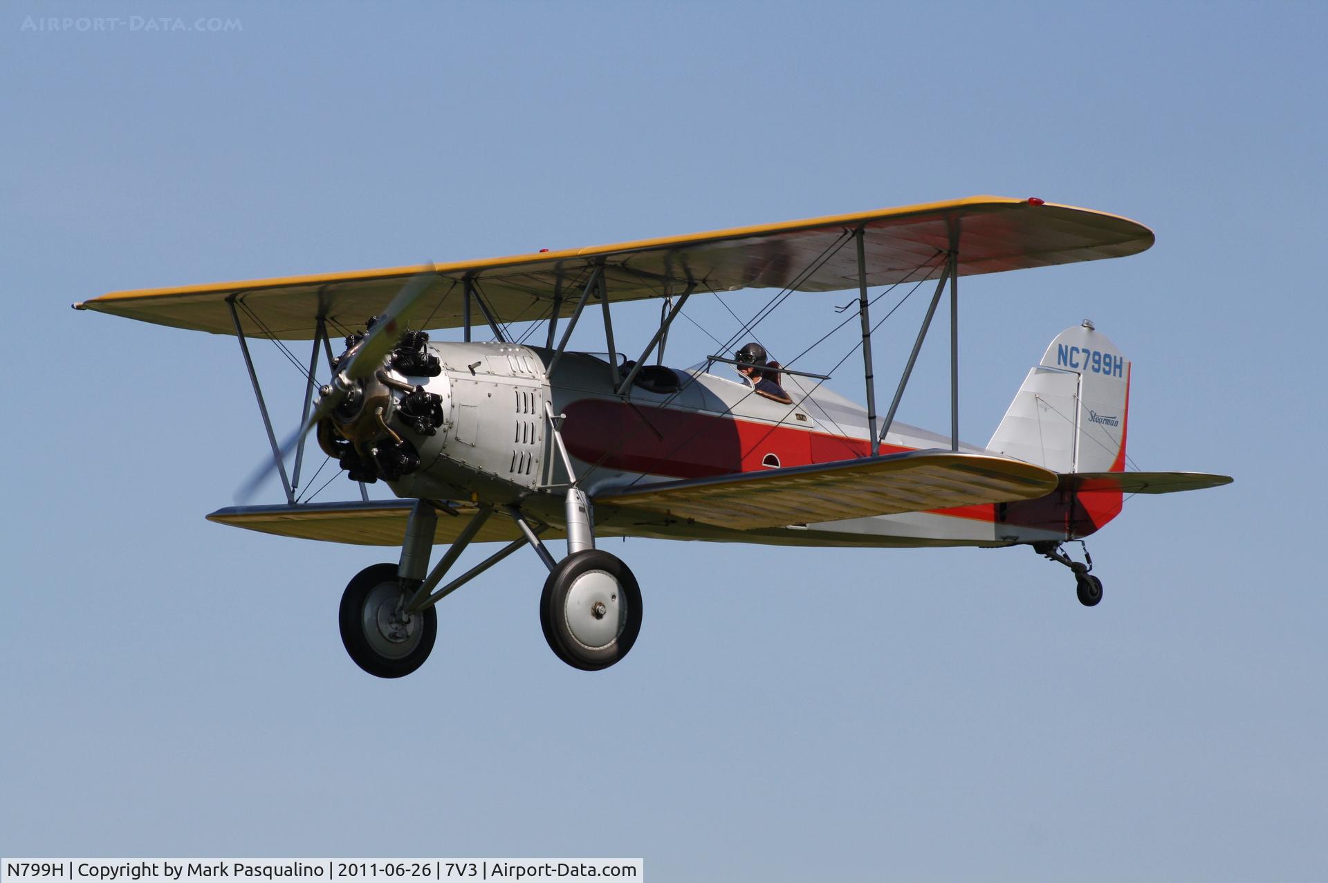 N799H, 1931 Stearman C3-R C/N 5037, Stearman C3-R