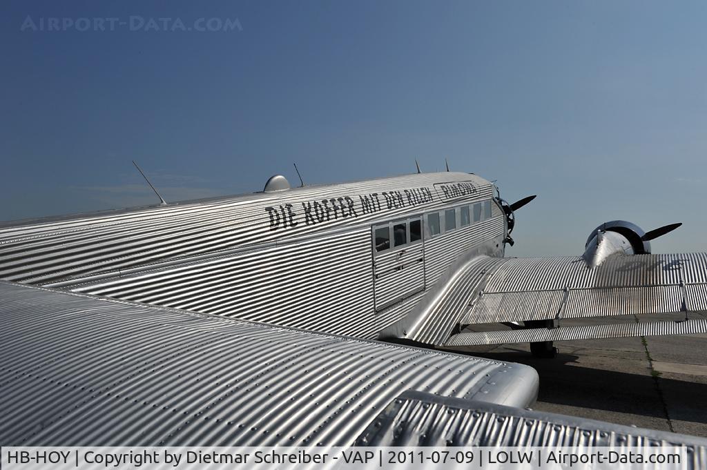 HB-HOY, 1949 Junkers (CASA) 352A-3 (Ju-52) C/N 96, Ju Air CASA352 (JU52)