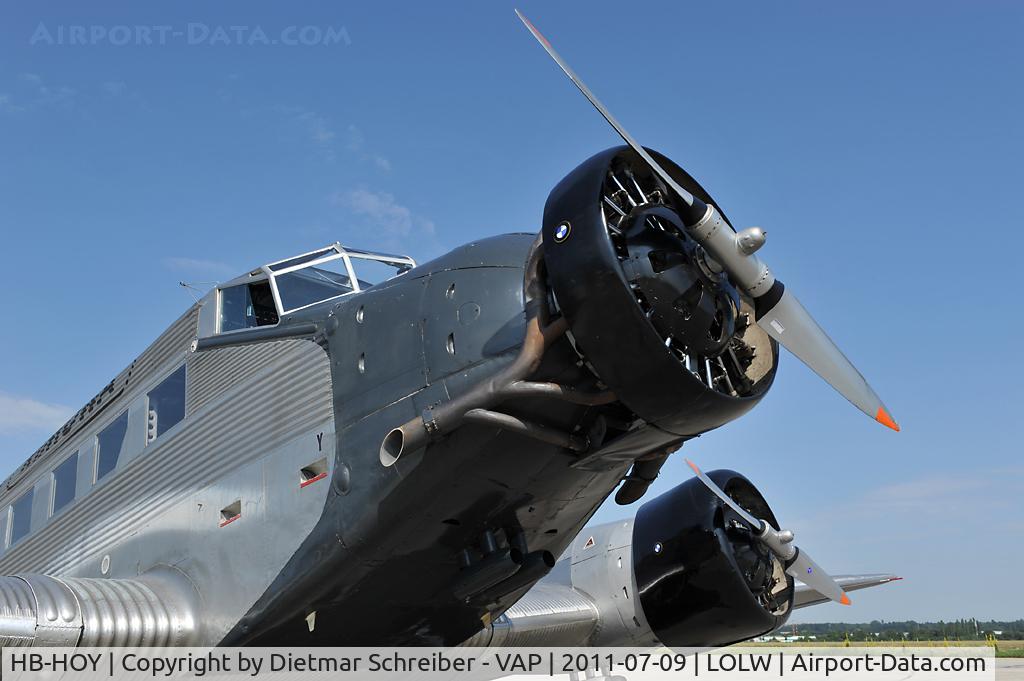 HB-HOY, 1949 Junkers (CASA) 352A-3 (Ju-52) C/N 96, Ju Air CASA352 (JU52)