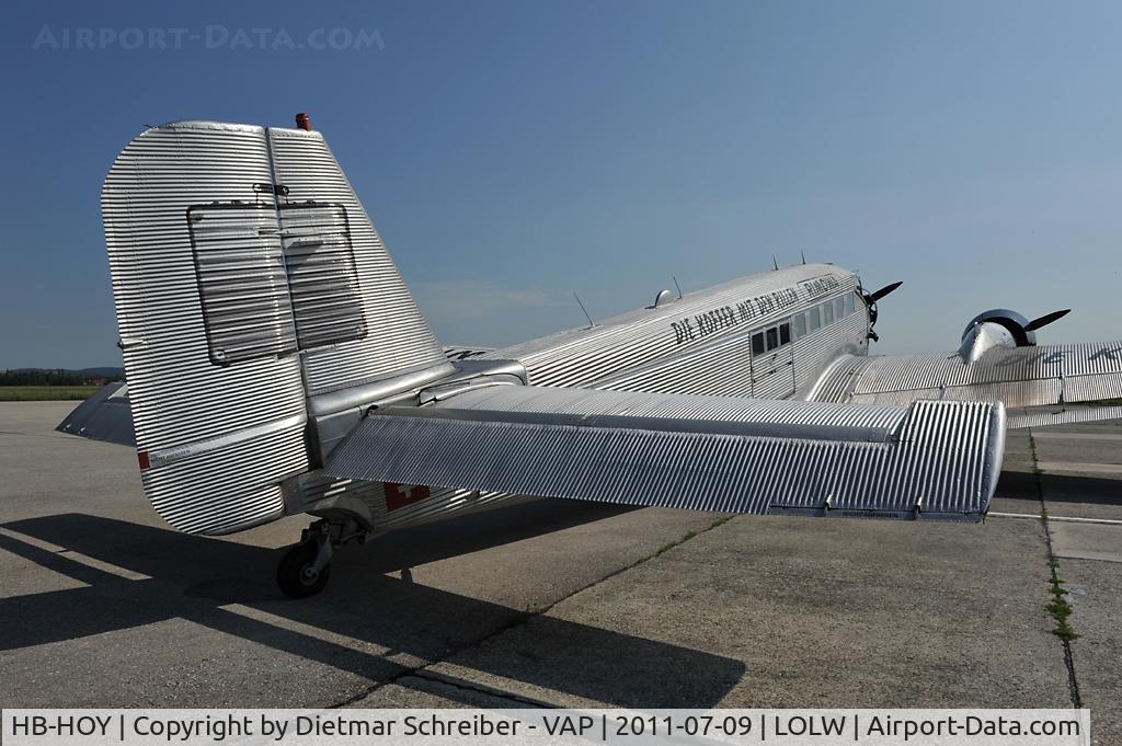 HB-HOY, 1949 Junkers (CASA) 352A-3 (Ju-52) C/N 96, Ju Air CASA352 (JU52)