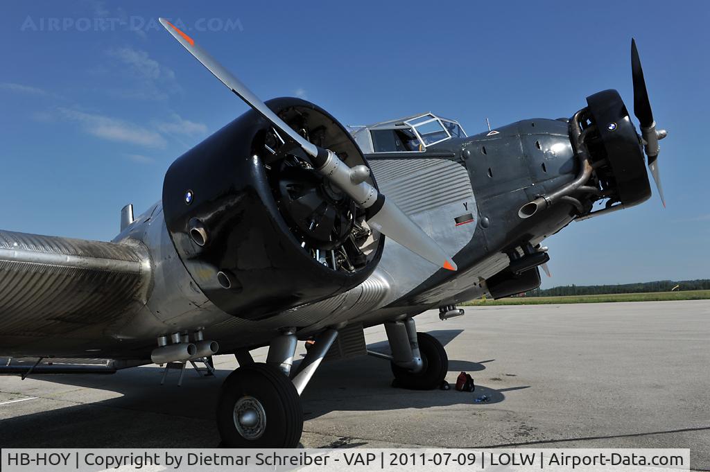 HB-HOY, 1949 Junkers (CASA) 352A-3 (Ju-52) C/N 96, Ju Air CASA352 (JU52)