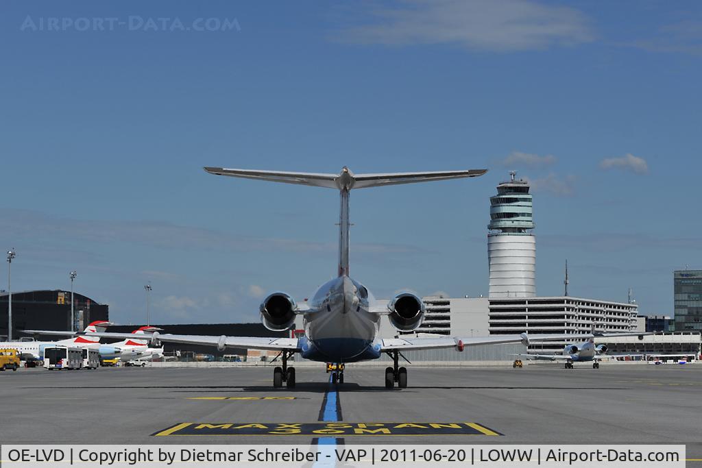 OE-LVD, 1994 Fokker 100 (F-28-0100) C/N 11515, Austrian Arrows Fokker 100