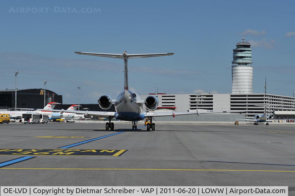 OE-LVD, 1994 Fokker 100 (F-28-0100) C/N 11515, Austrian Arrows Fokker 100