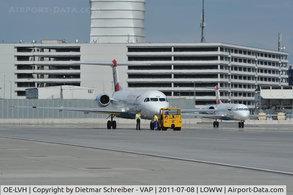 OE-LVH, 1993 Fokker 100 (F-28-0100) C/N 11456, Austrian Arrows Fokker 100