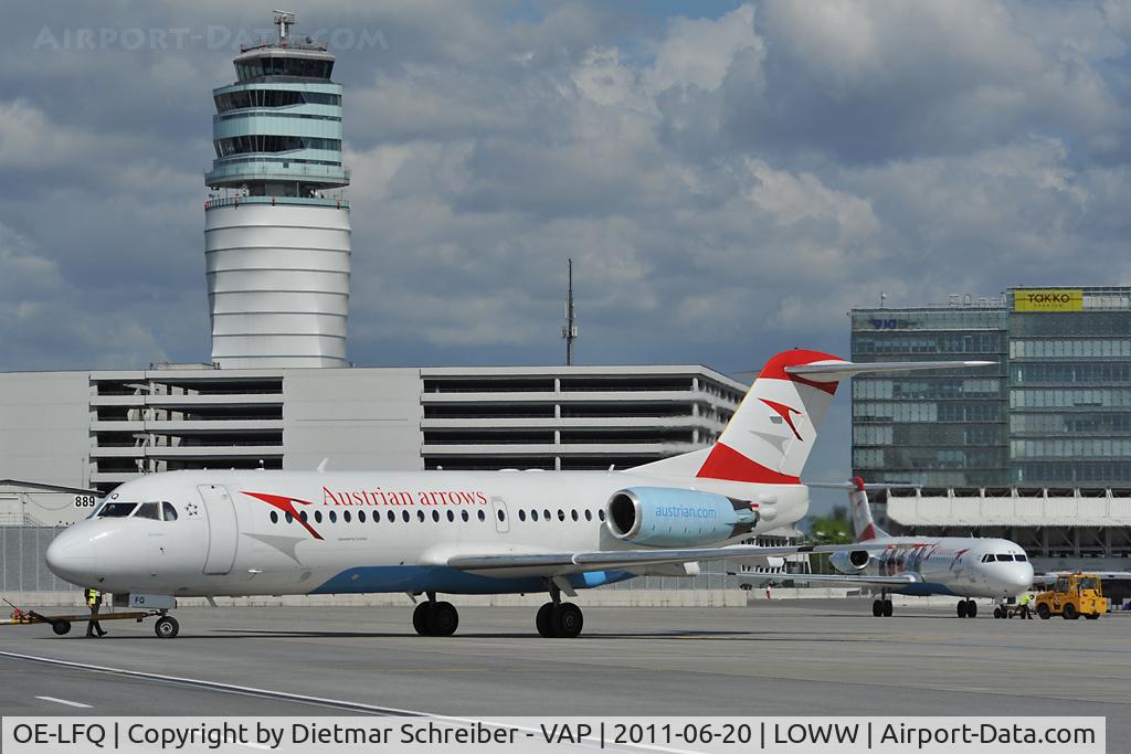 OE-LFQ, 1996 Fokker 70 (F-28-0070) C/N 11568, Austrian Arrows Fokker 70