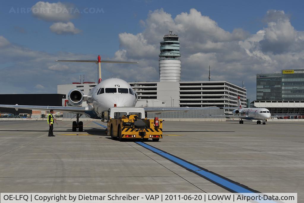 OE-LFQ, 1996 Fokker 70 (F-28-0070) C/N 11568, Austrian Arrows Fokker 70