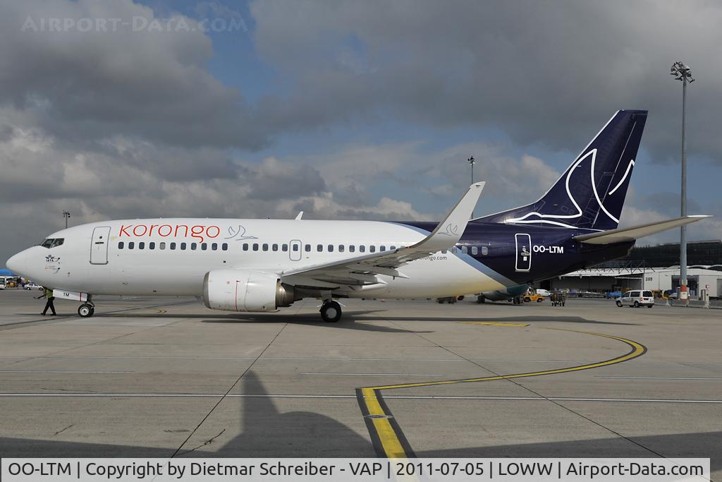 OO-LTM, 1991 Boeing 737-3M8 C/N 25070, Koranga Boeing 737-300