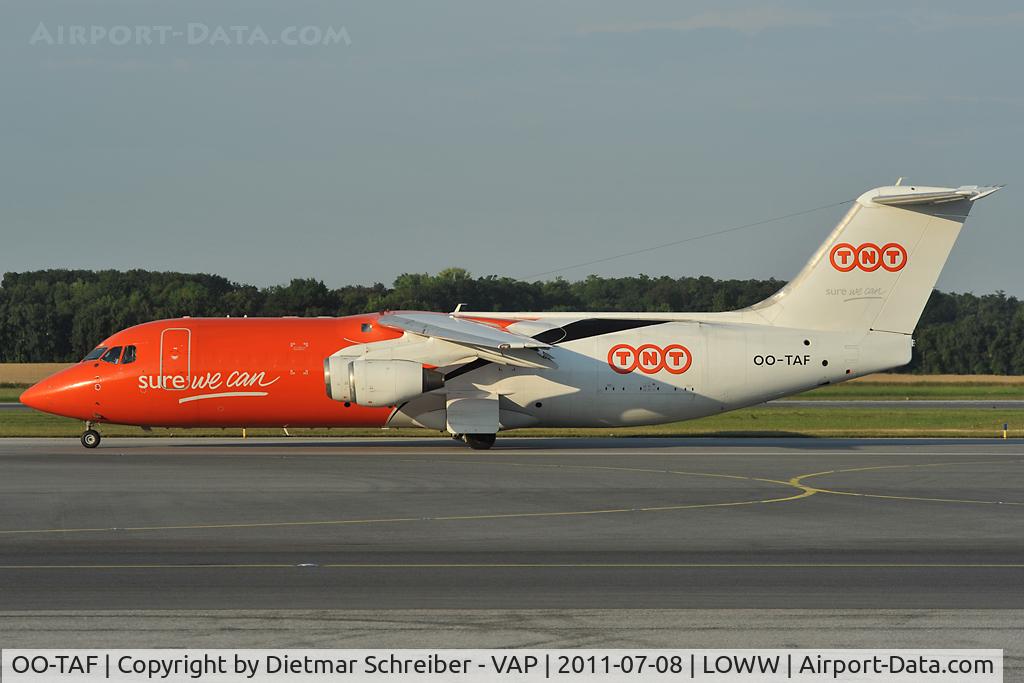 OO-TAF, 1990 British Aerospace BAe-146-300QT Quiet Trader C/N E3186, TNT Bae146