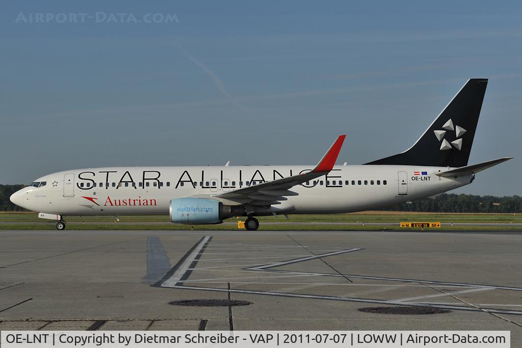 OE-LNT, 2006 Boeing 737-8Z9 C/N 33834, Austrian Airlines Boeing 737-800