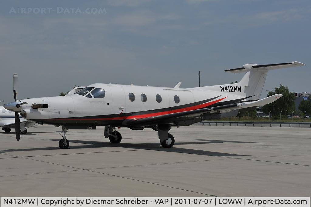 N412MW, 2008 Pilatus PC-12/47E C/N 1099, Pilatus PC12