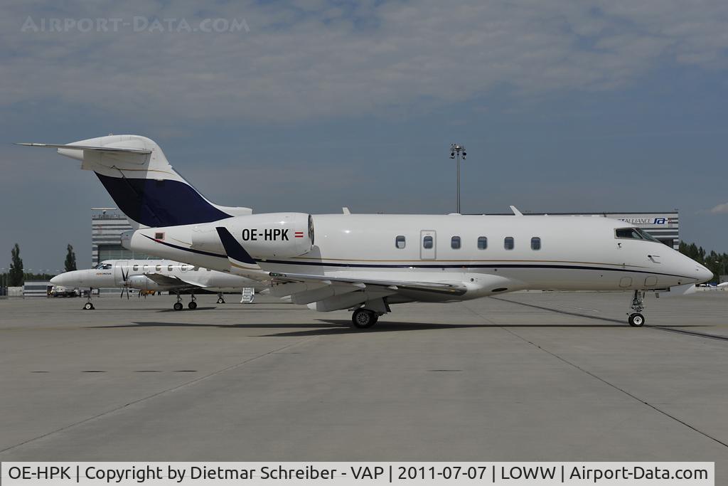 OE-HPK, 2001 Bombardier Challenger 300 (BD-100-1A10) C/N 20004, BD100 Challenger 300