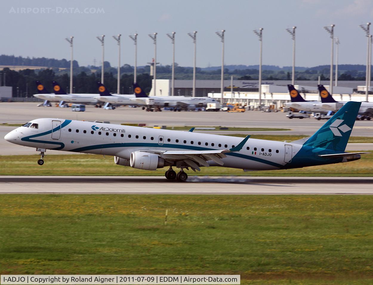 I-ADJO, 2009 Embraer 195LR (ERJ-190-200LR) C/N 19000280, ..........