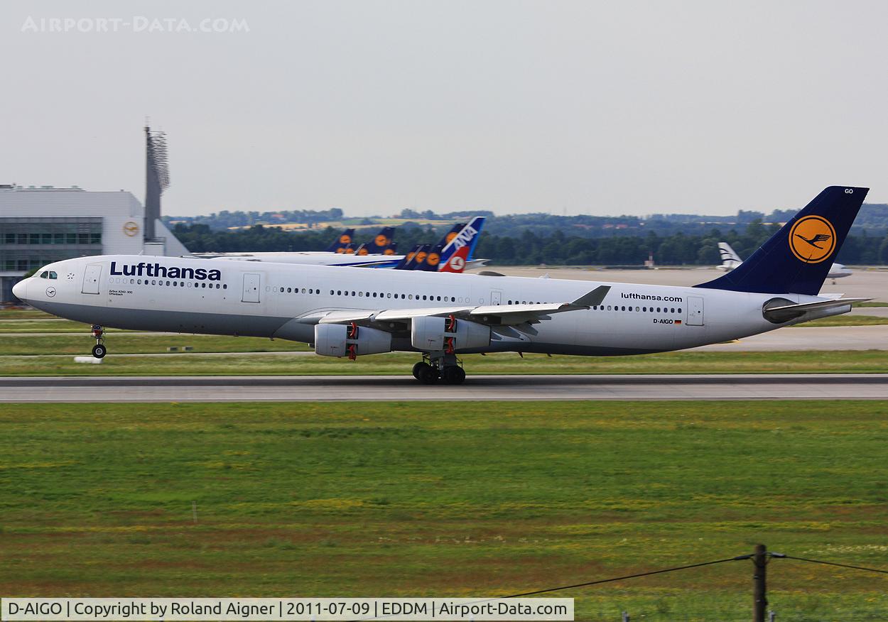 D-AIGO, 1998 Airbus A340-313X C/N 233, ........
