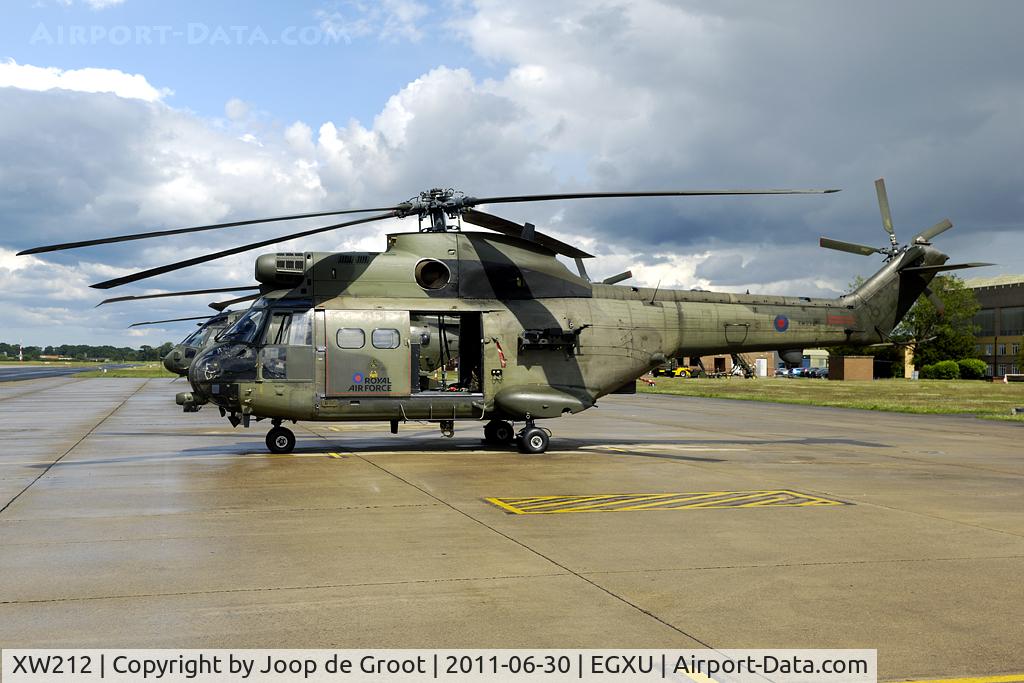 XW212, 1971 Westland Puma HC.1 C/N 1111, Puma in the old camo
