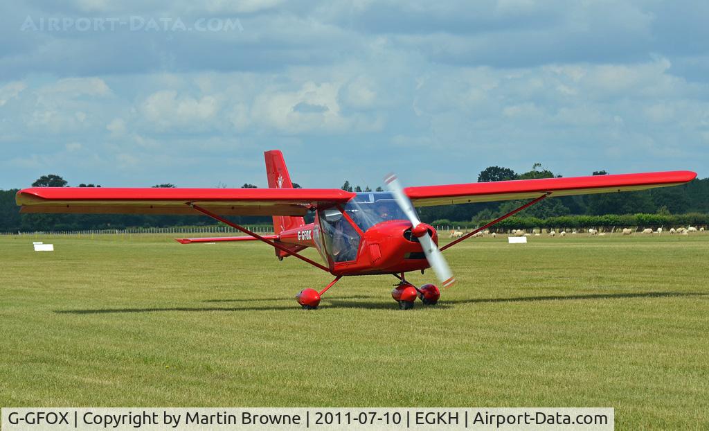 G-GFOX, 2005 Aeroprakt A-22 Foxbat C/N PFA 317-14368, SHOT AT HEADCORN