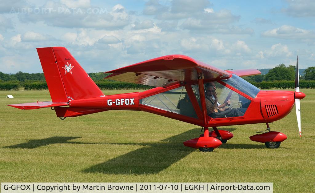 G-GFOX, 2005 Aeroprakt A-22 Foxbat C/N PFA 317-14368, SHOT AT HEADCORN