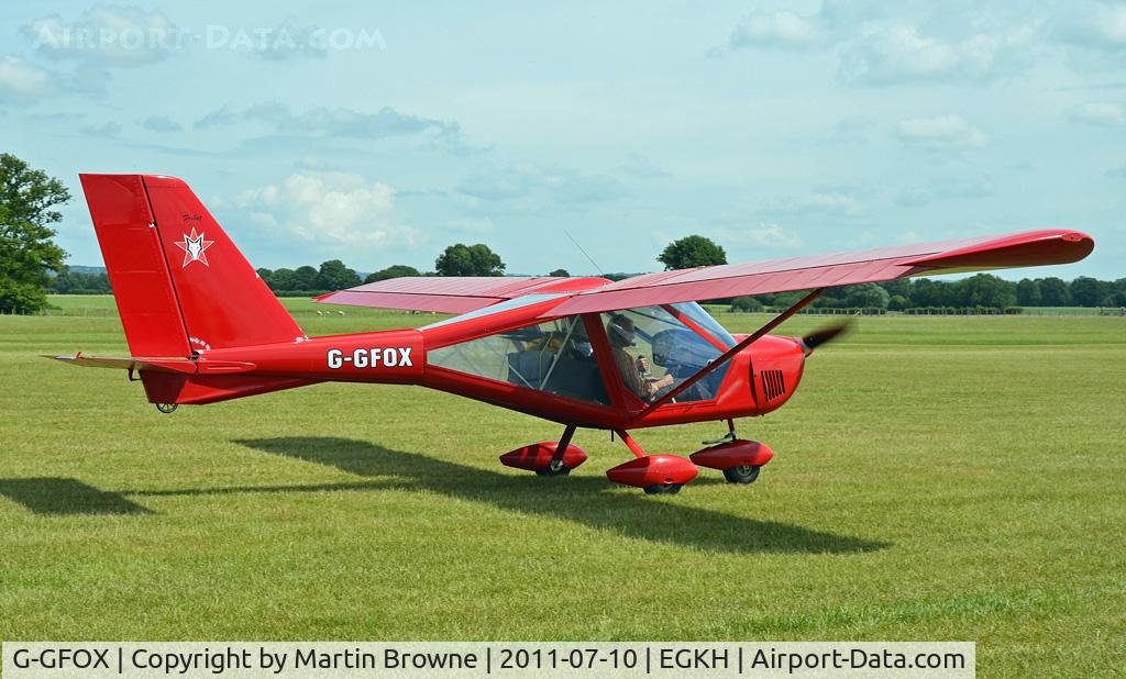 G-GFOX, 2005 Aeroprakt A-22 Foxbat C/N PFA 317-14368, SHOT AT HEADCORN