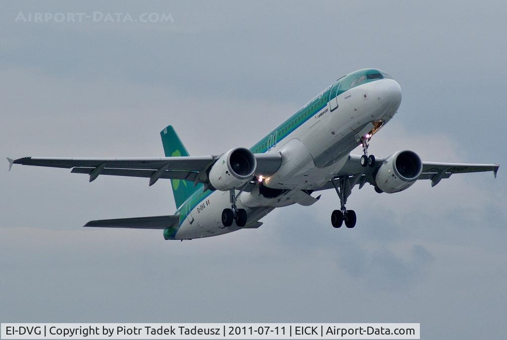 EI-DVG, 2007 Airbus A320-214 C/N 3318, Cork.