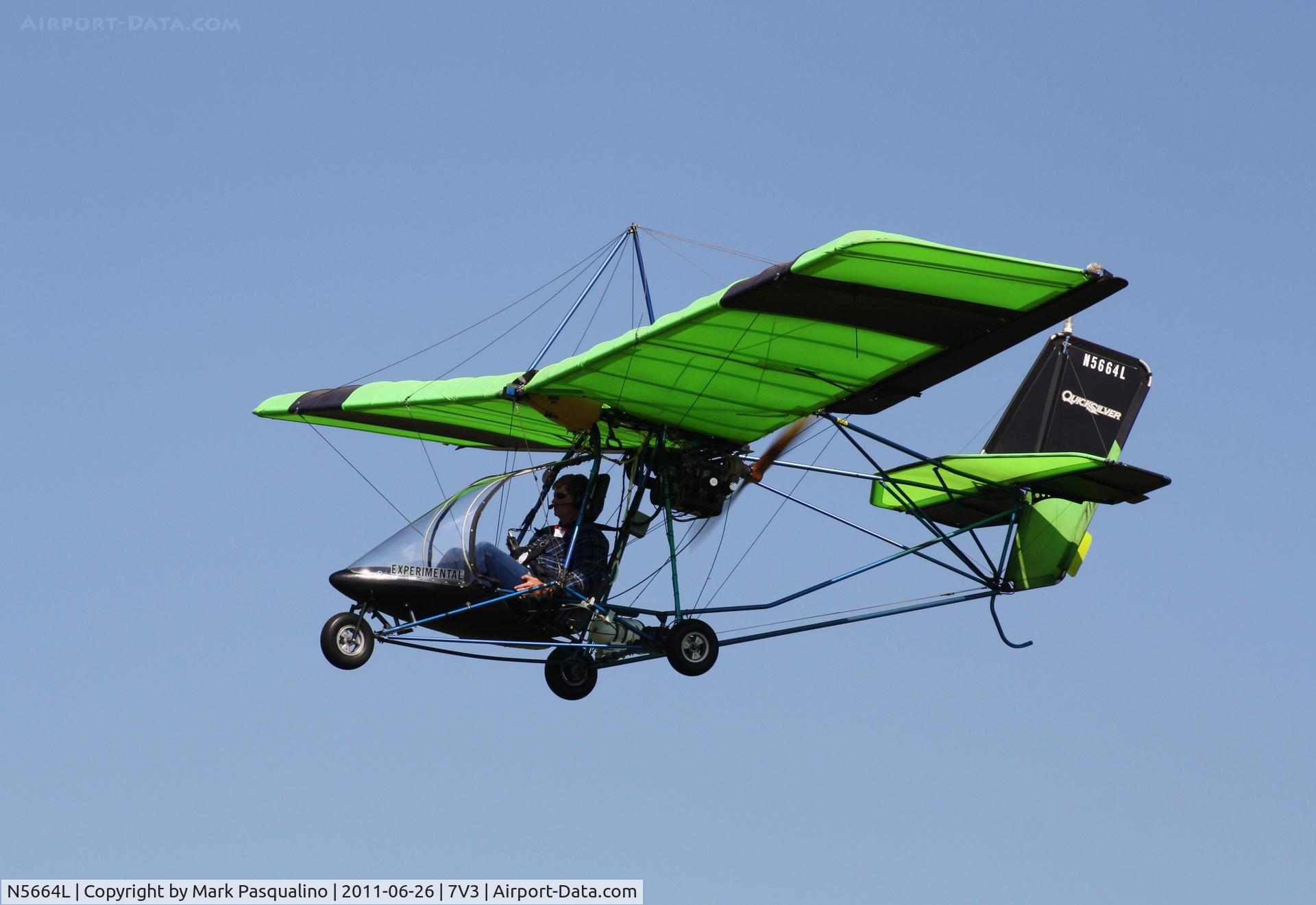 N5664L, 2002 Quicksilver MX SPORT C/N SPORT 287, Quicksilver MX Sport