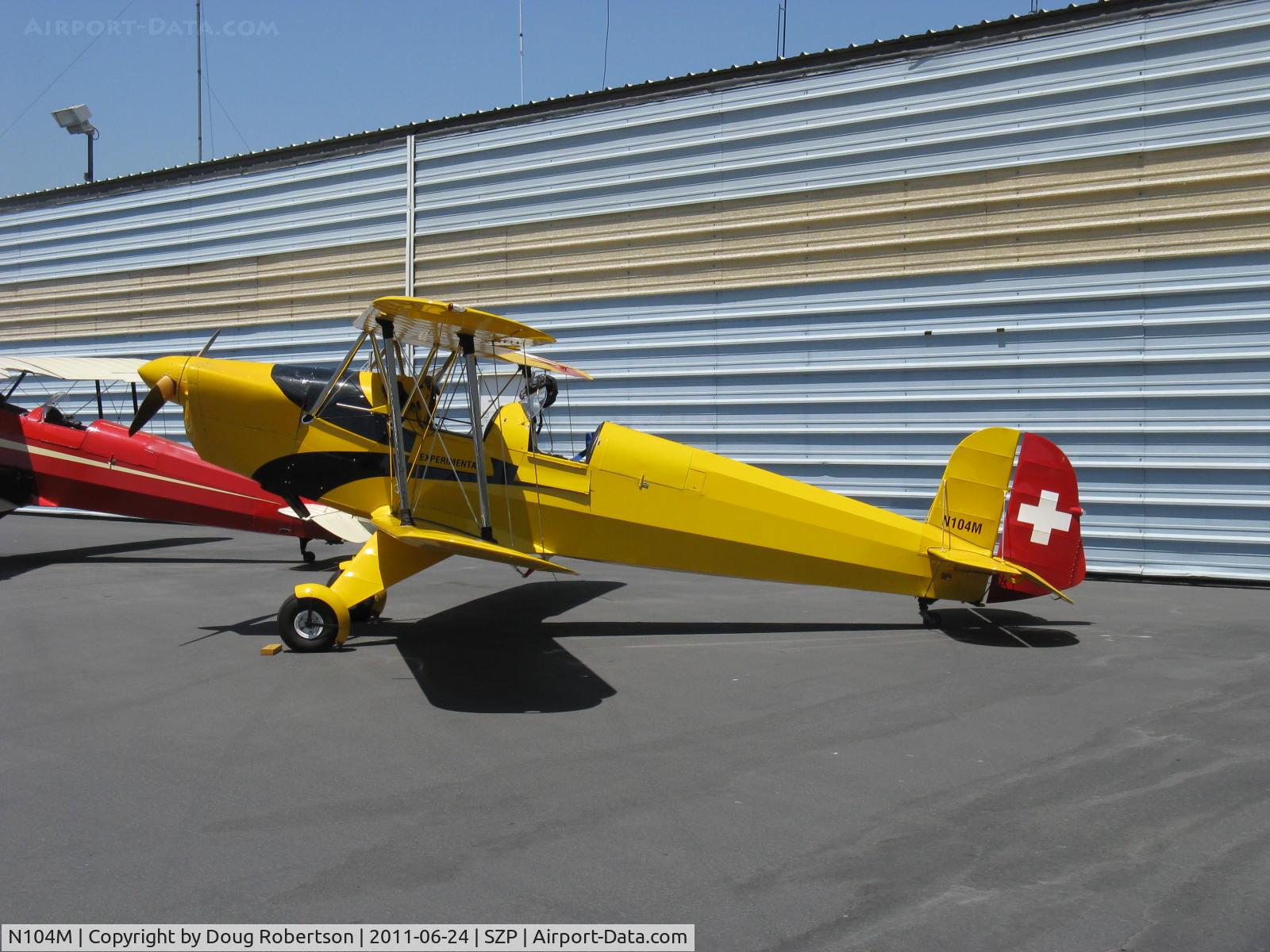 N104M, 2002 SSH T-131PA Jungmann C/N 157, 1992 Galpin Bucker JUNGMANN AERO Z 131, Lycoming IO-360 A&C 200 Hp conversion