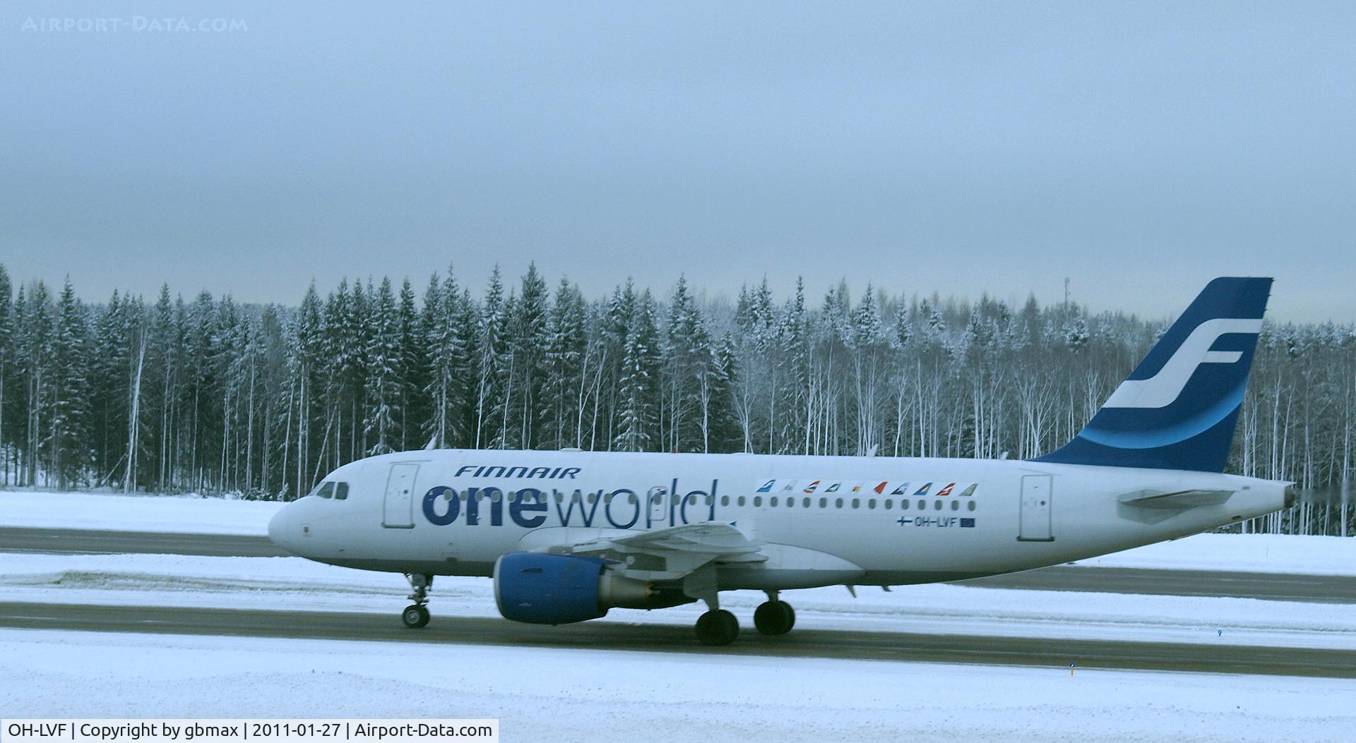 OH-LVF, 2002 Airbus A319-112 C/N 1808, @ Helsinki Airport