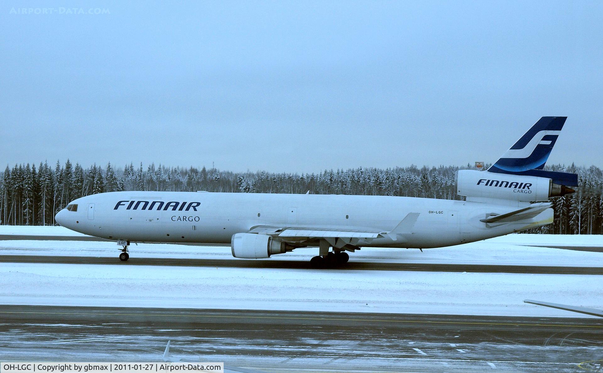 OH-LGC, 1992 McDonnell Douglas MD-11 C/N 48512, @ Helsinki Airport
