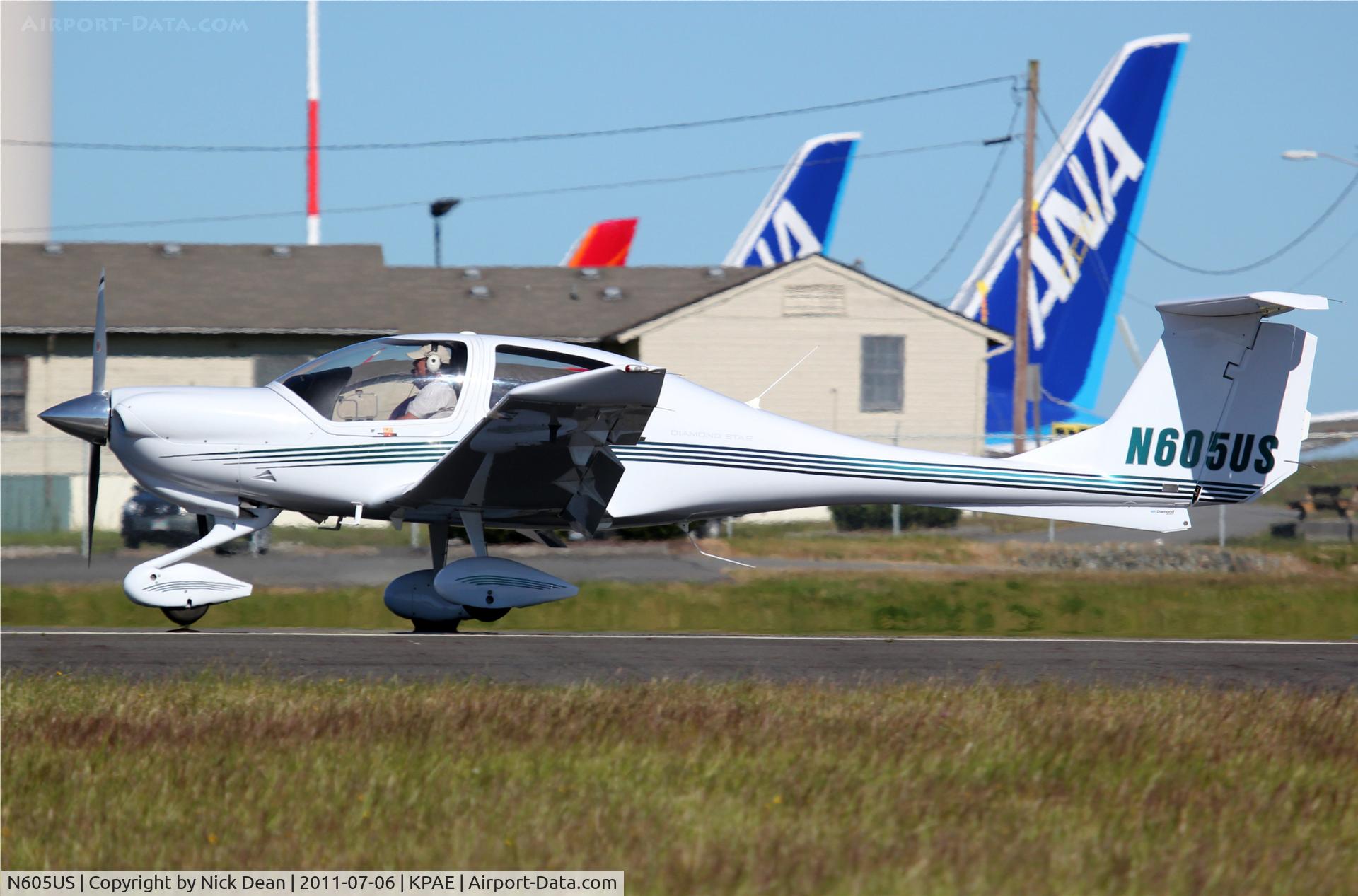 N605US, 2006 Diamond DA-40 Diamond Star C/N 40.675, KPAE/PAE