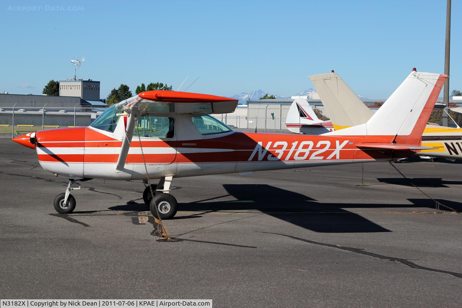N3182X, 1966 Cessna 150G C/N 15064582, KPAE/PAE