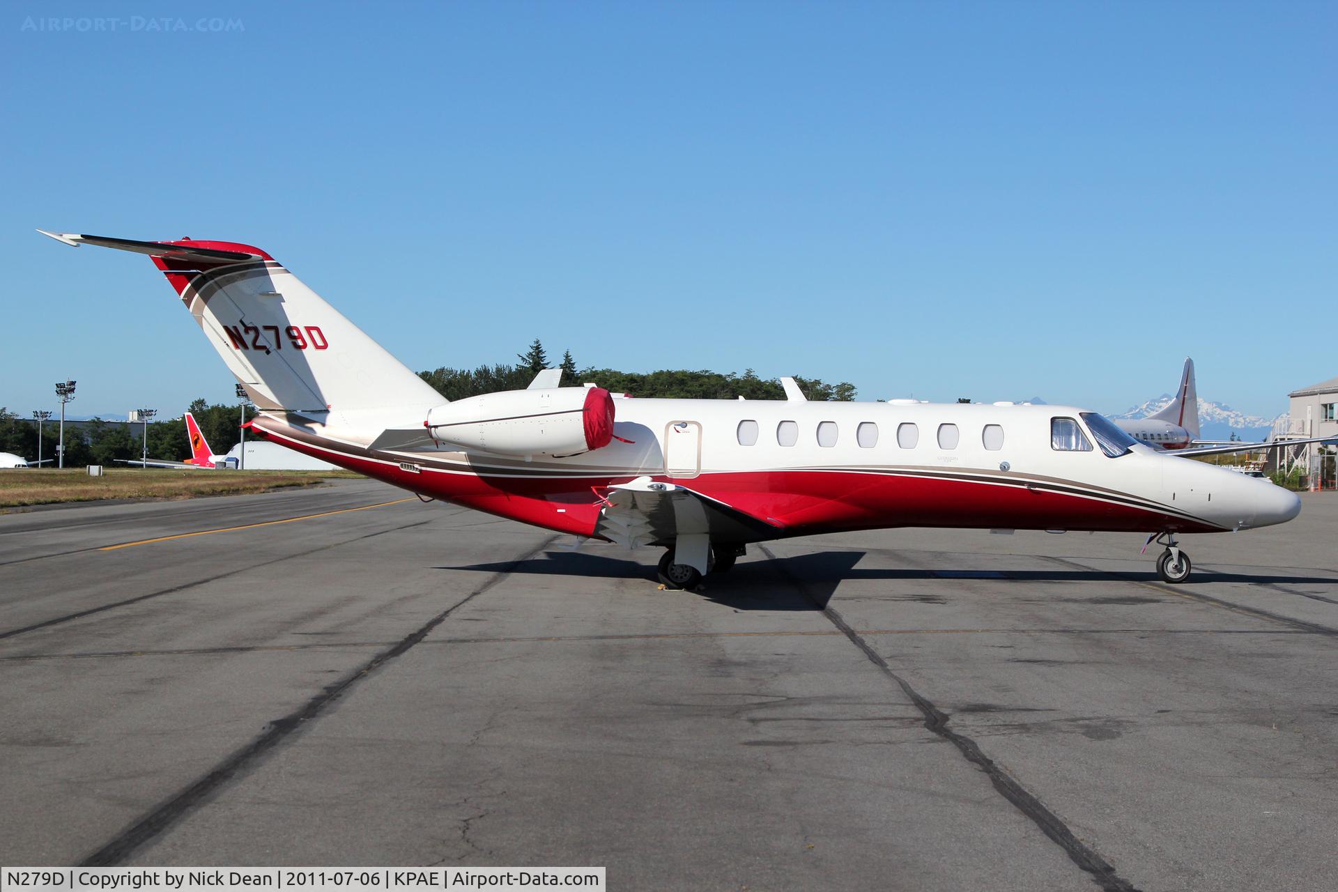 N279D, 2006 Cessna 525B CitationJet CJ1 C/N 525B-0070, KPAE/PAE