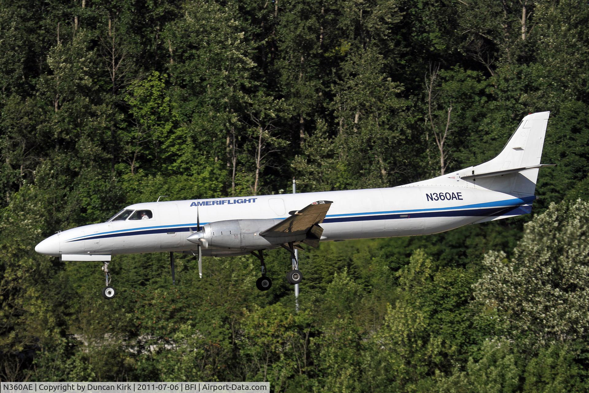 N360AE, 1987 Fairchild SA-227AC Metro III C/N AC-675, More Ameriflight traffic at BFI!