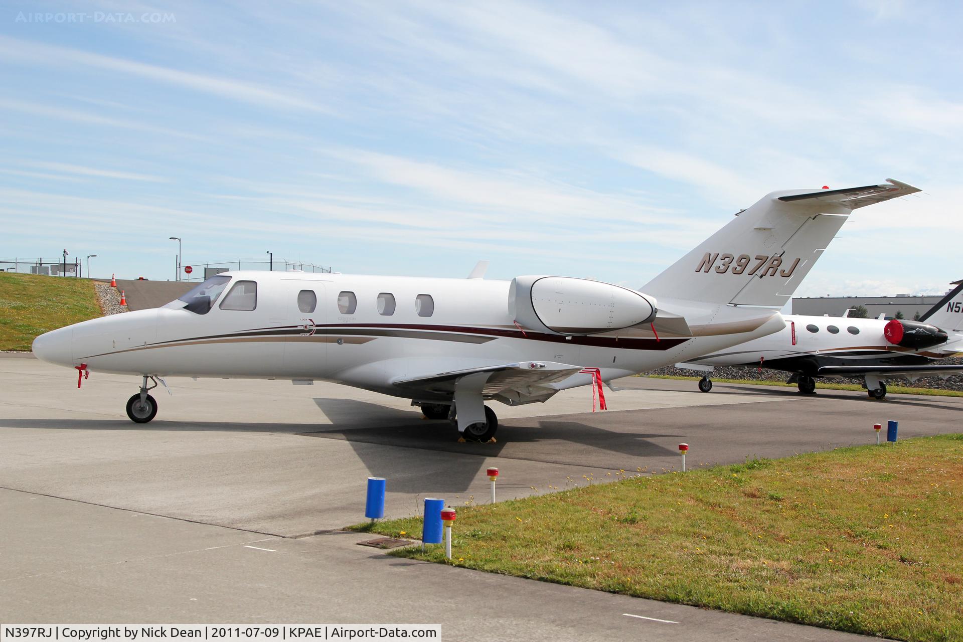 N397RJ, Cessna 525 CitationJet CJ1+ C/N 525-0683, KPAE/PAE