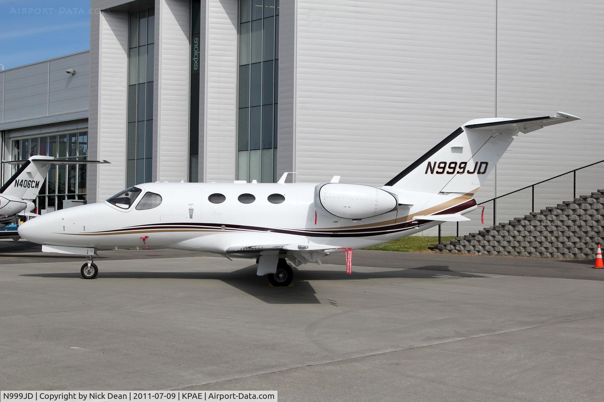 N999JD, 2007 Cessna 510 Citation Mustang Citation Mustang C/N 510-0036, KPAE/PAE
