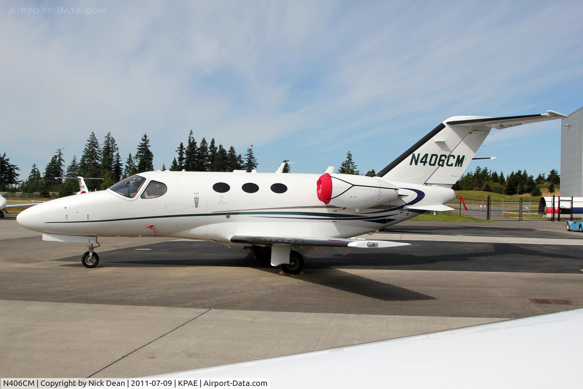 N406CM, 2007 Cessna 510 Citation Mustang Citation Mustang C/N 510-0015, KPAE/PAE