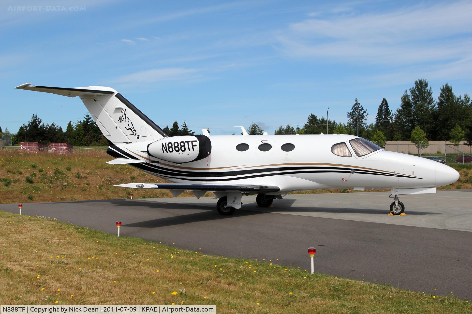N888TF, 2007 Cessna 510 Citation Mustang Citation Mustang C/N 510-0023, KPAE/PAE